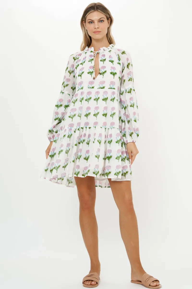 Oliphant Balloon Sleeve Short- Bloom Lilac