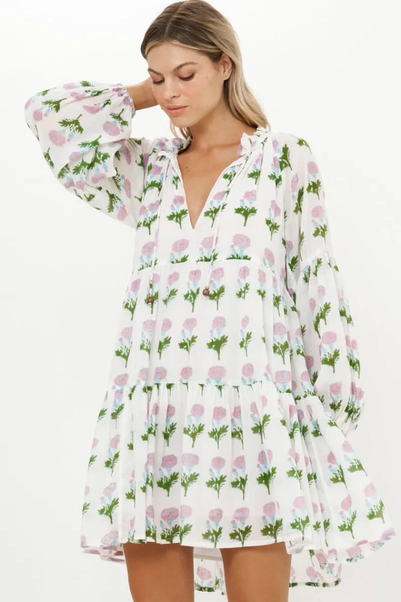 Oliphant Balloon Sleeve Short- Bloom Lilac