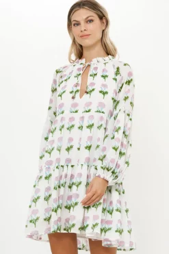 Oliphant Balloon Sleeve Short- Bloom Lilac