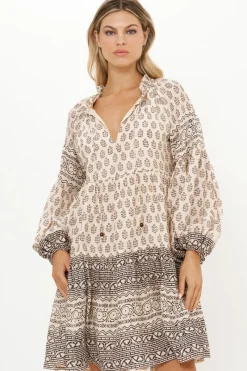 Oliphant Balloon Sleeve Short- Samba Black
