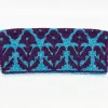 Oliphant Beaded Clutch- Marigold Purple Aqua