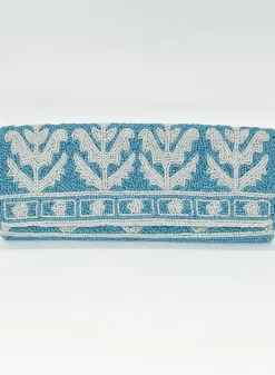 Oliphant Beaded Clutch- Marigold Sky