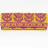 Oliphant Beaded Clutch- Marigold Yellow