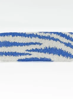 Oliphant Beaded Clutch- Singita White Peri
