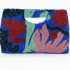 Oliphant Beaded Handbag- Reef Blue