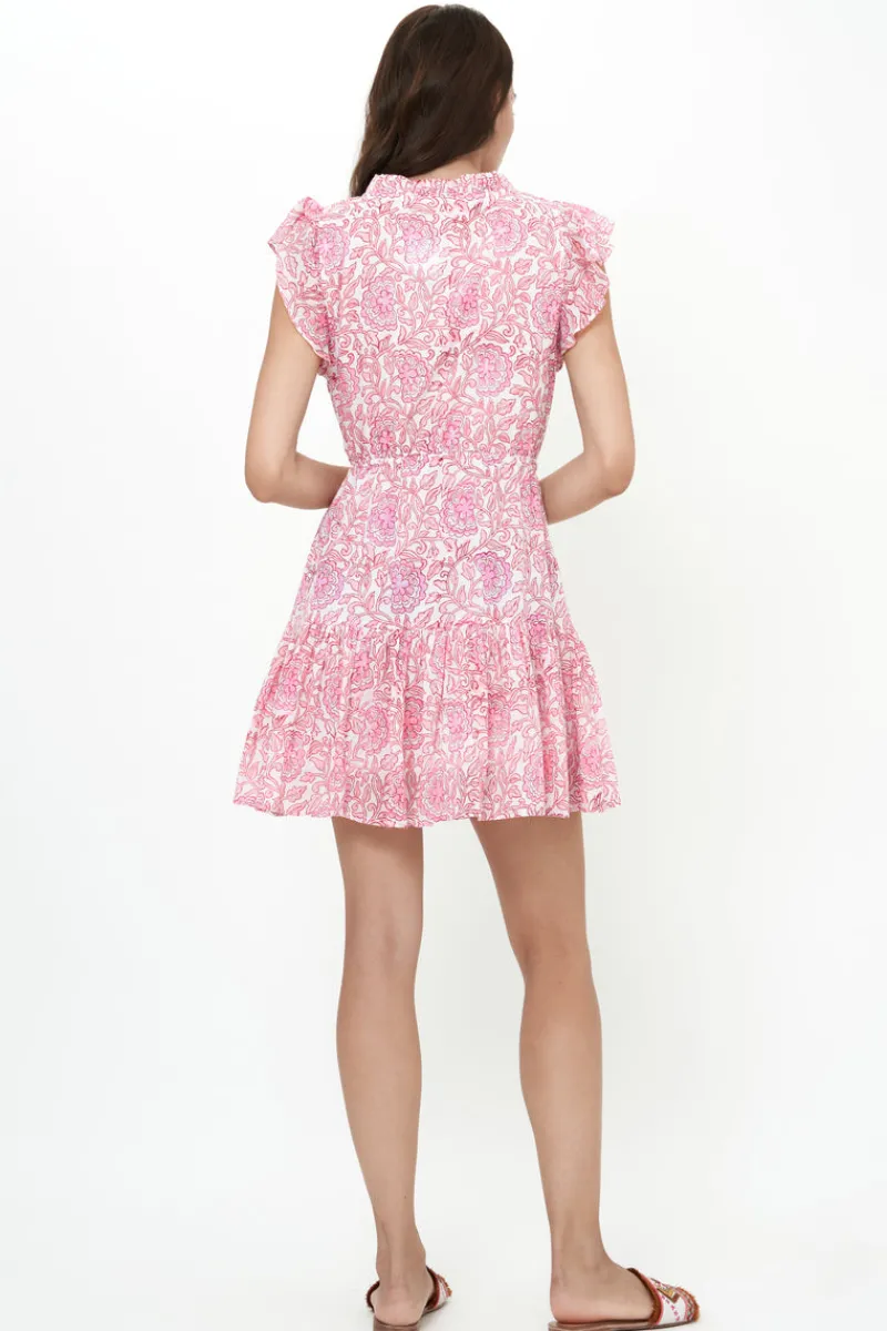 Oliphant Cinched Flirty Short- Malta Pink