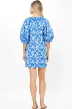 Oliphant Embroidered Button Mini- Pretoria Navy