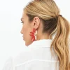 Oliphant Kauai Earrings- Red