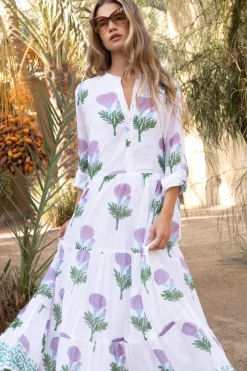 Oliphant Mandarin Maxi- Bloom Lilac