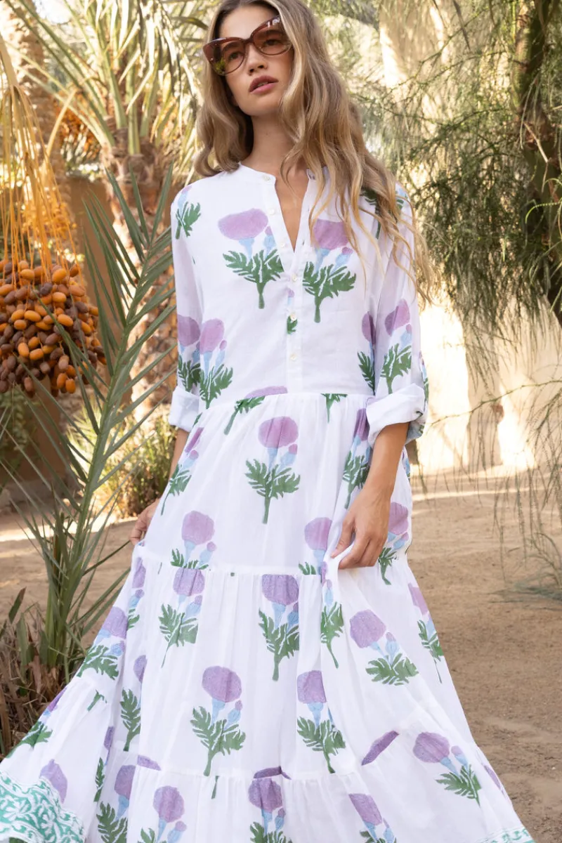 Oliphant Mandarin Maxi- Bloom Lilac