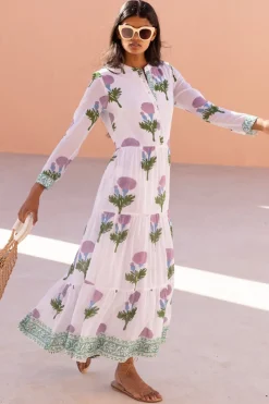 Oliphant Mandarin Maxi- Bloom Lilac