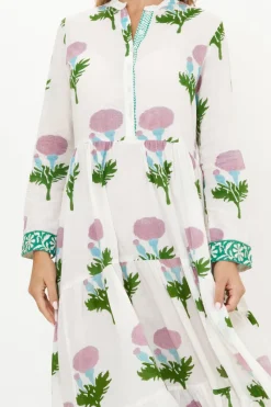 Oliphant Mandarin Maxi- Bloom Lilac
