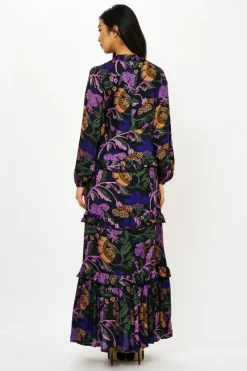 Oliphant Mock Neck Maxi- Turin Peri