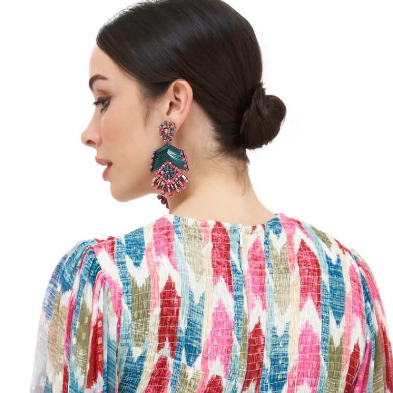 Oliphant Orion Earrings- Teal