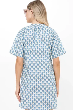 Oliphant Pocket Dress- Provence Blue