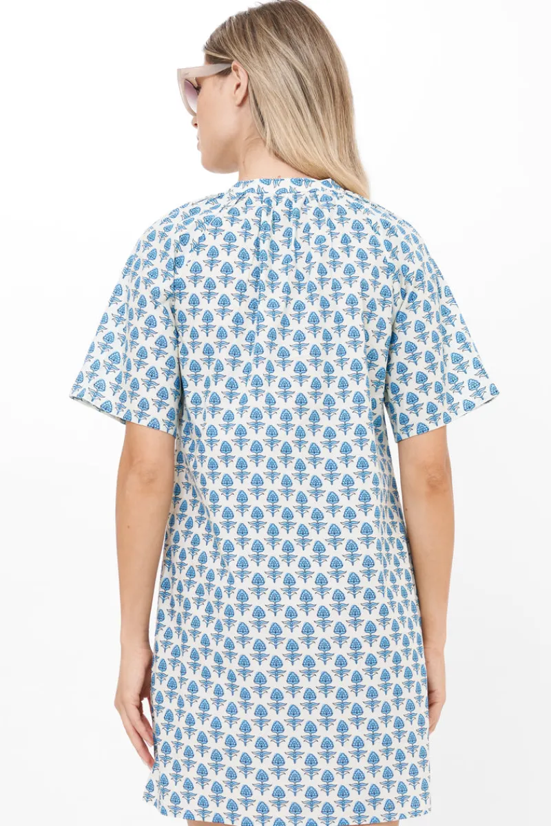 Oliphant Pocket Dress- Provence Blue