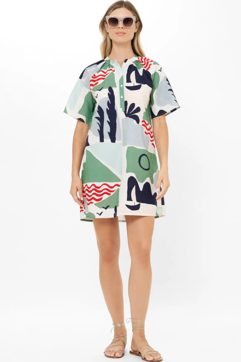 Oliphant Pocket Dress- Riviera Sage