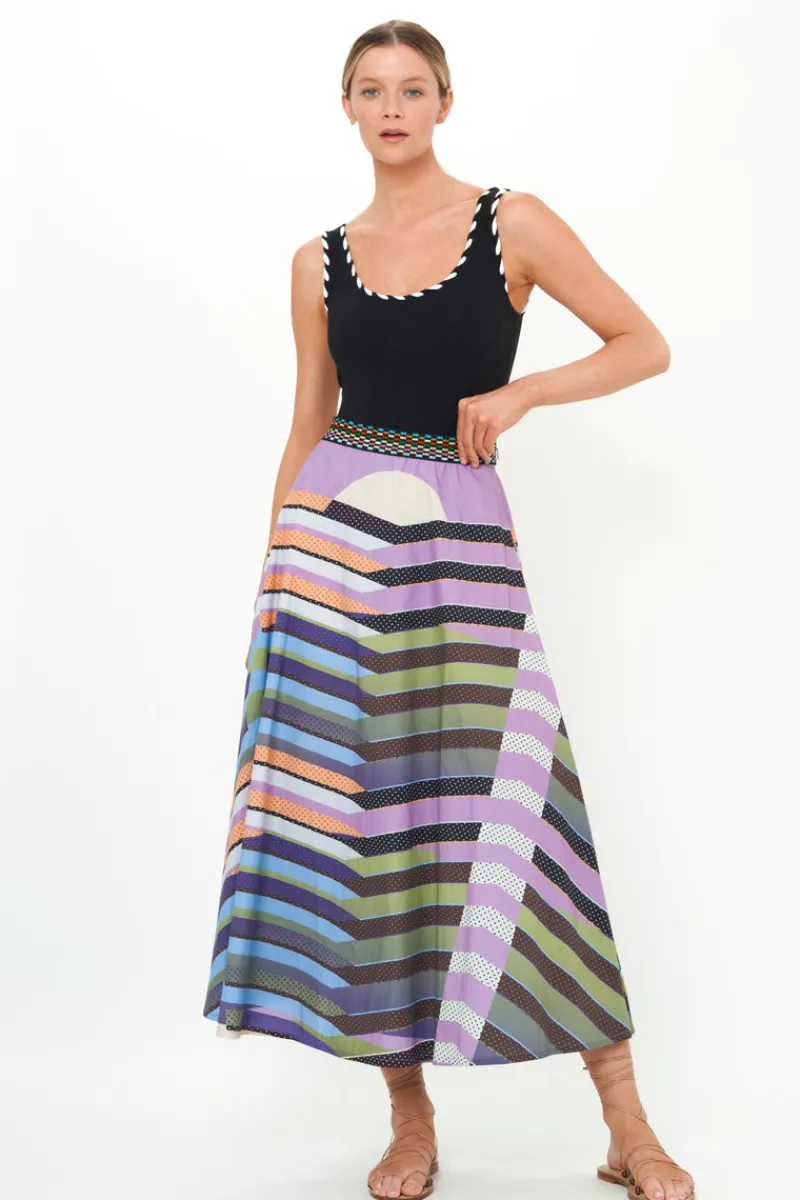 Oliphant Swing Skirt- Solstice Lilac