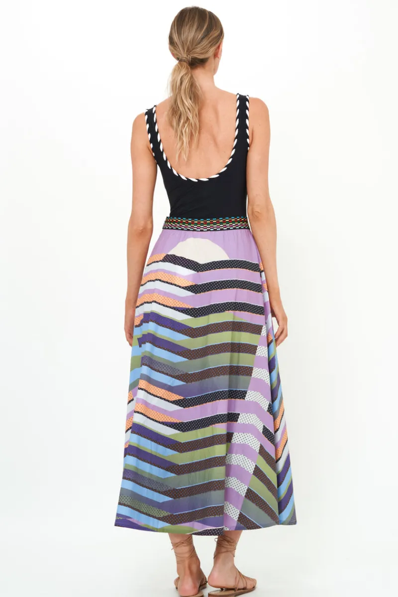 Oliphant Swing Skirt- Solstice Lilac