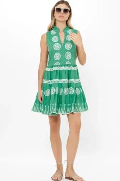 Oliphant Yoke Dress- Soleil Sage